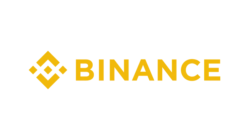 Logo de Binance, une plateforme d'échange de cryptomonnaies populaire.