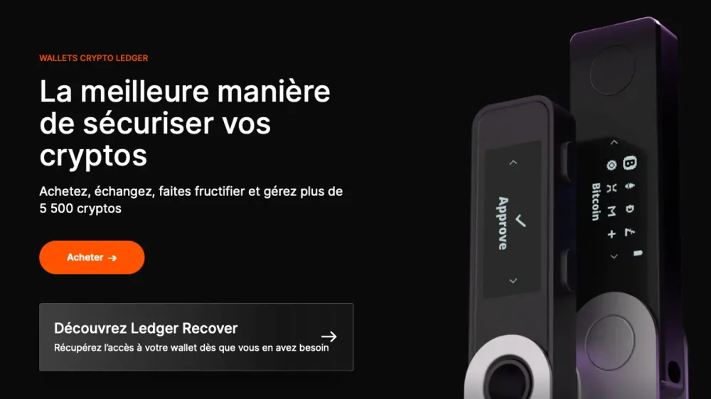 Ledger Nano X et Ledger Nano S Plus, les deux portefeuilles physiques de la marque Ledger.