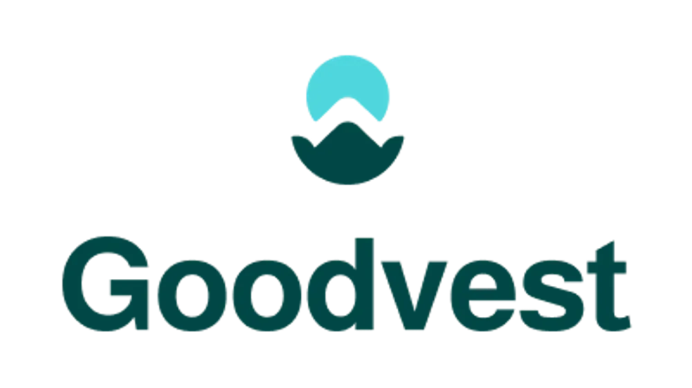 Logo de Goodvest, une entreprise d'épargne durable, responsable et éthique.