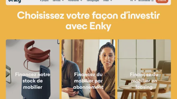 Enky Invest : choisissez votre façon d'investir