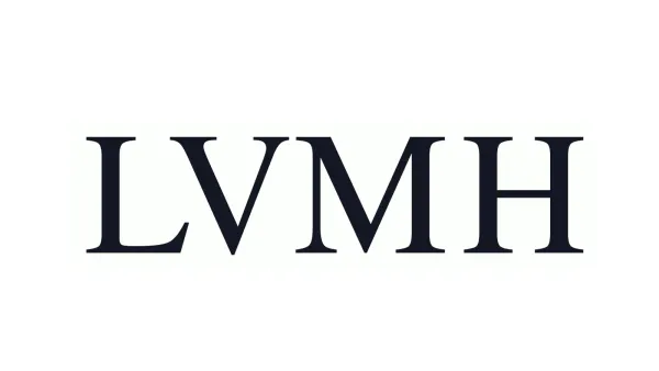 Logo de LVMH, affichant les lettres L, V, M et H en majuscules dans une police de caractères classique et élégante.